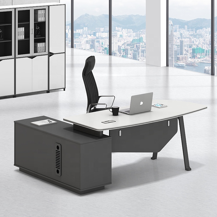 Mesa de oficina en forma de L de venta caliente TR-122